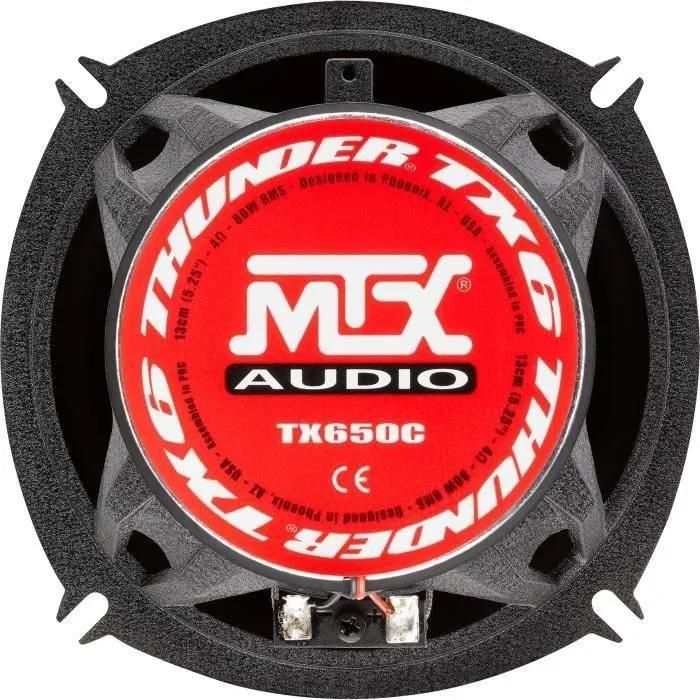 MTX TX650C - Enceinte - Noir - 3