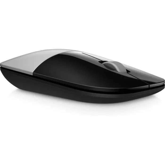 HP Z3700 - Souris - sans fil - 2.4 GHz - rcepteur sans fil USB - argent - ... - 4