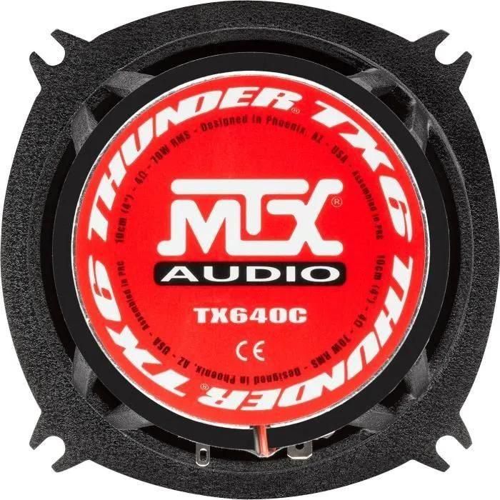MTX TX640C - Enceinte - Noir - 3