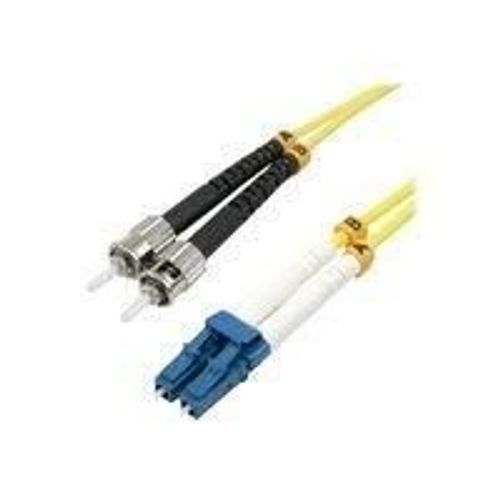 MCL Samar - Câble réseau - mode unique ST (M) pour mode unique LC (M) - 1 m - fibre optique - 9 / 125 micromètres - OS2 - sans halogène, sans crochet