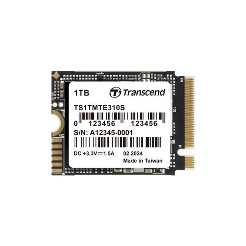 Transcend MTE310S - SSD - 1 To - interne - M.2 2230 - PCIe 4.0 x4 (NVMe)
