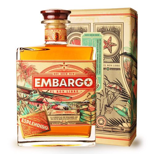 Rhum Embargo Esplendido 70cl - Etui