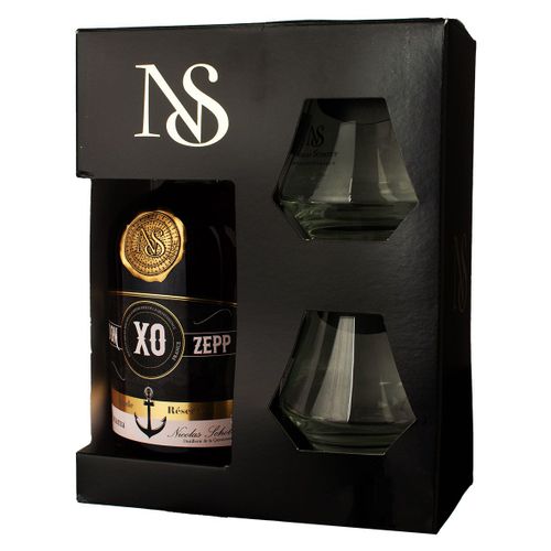 Rhum Don Zepp Xo Grande Réserve 70cl - Coffret 2 Verres