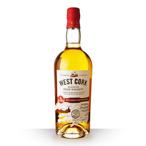 Whisky West Cork Stout Cask 70cl - Etui