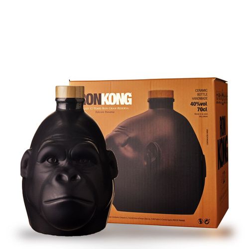 Rhum Kong Black 12ans 70cl - Etui