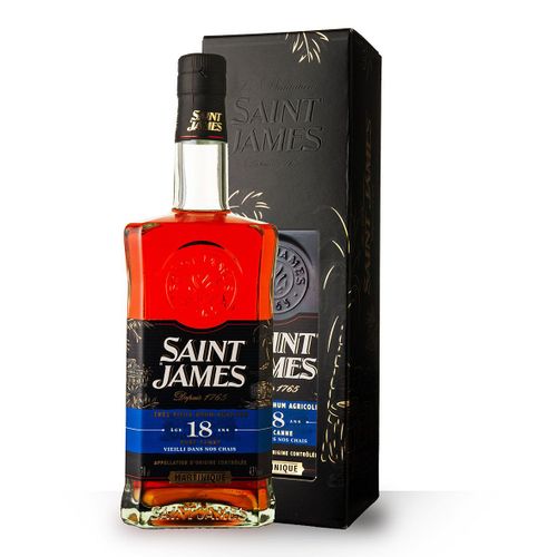 Rhum Saint James 18 Ans 70cl - Etui