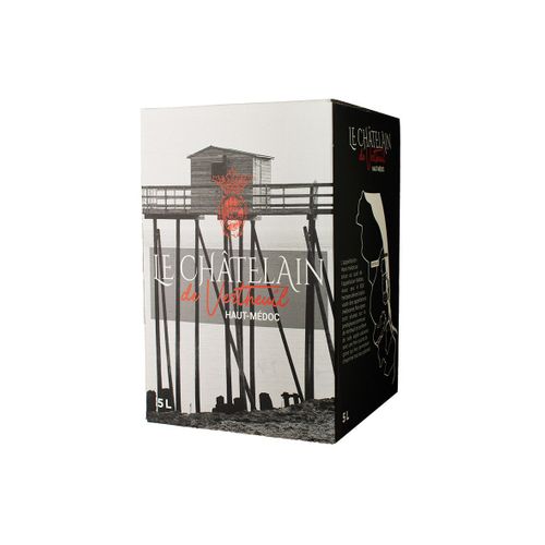 Bag-In-Box 5l Le Châtelain De Vertheuil Haut-Médoc Rouge 2021 - 500cl