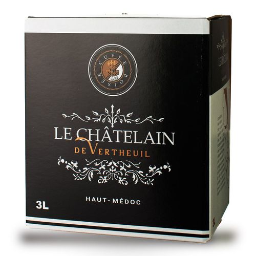 Bag-In-Box 3l Le Châtelain De Vertheuil Haut-Médoc Rouge 2021 - 300cl