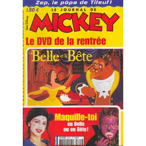 Le Journal De Mickey N° 2624 : Le Dvd De La Rentrée
