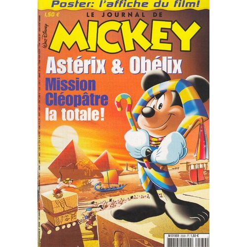 Le Journal De Mickey N° 2589 : Asterix Et Obélix Mission Cléopâtre