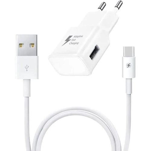 Chargeur - Samsung - Galaxy S23 Fe - Fast Charger 3a - Câble Usb-Type C - Sécurité Intégrée.