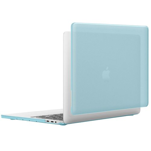 Coque pour MacBook Pro 15 Rigide Léger Motif à Pois Texturé Incase Bleu Pâle