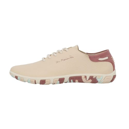 Chaussures Basses Cuir Ou Simili Tbs Tennis Ecru