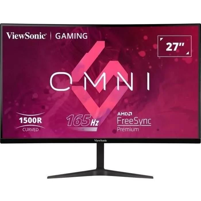 ViewSonic OMNI VX2718-2KPC-MHD - �cran LED - jeux - incurv� - 27' - 2560 x ... - 2