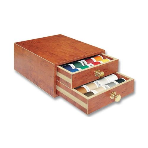 Mini Coffret Fils À Coudre Aerofil 400 M - Madeira Marron