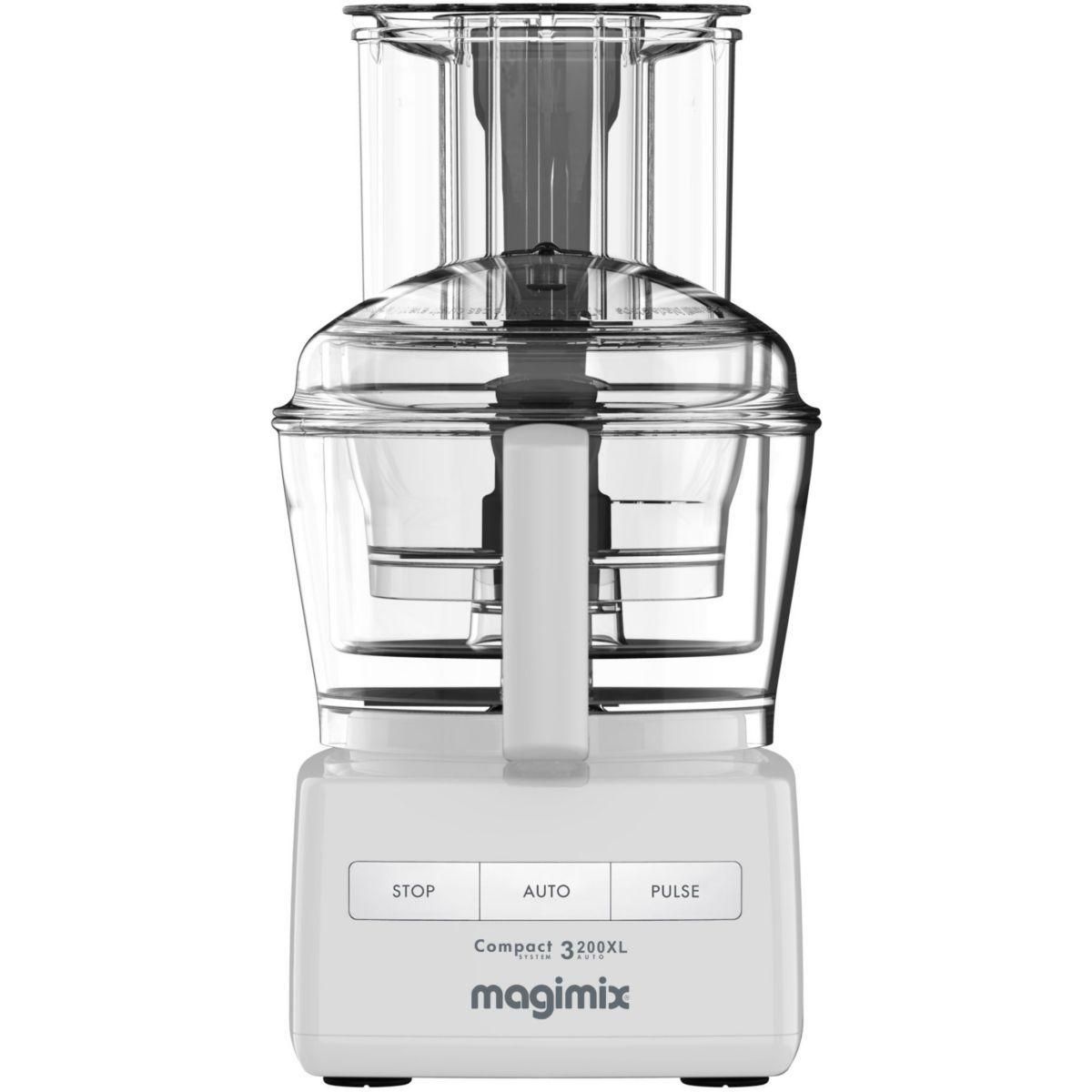 Magimix CS 3200 XL - Robot multi-fonctions - 650 Watt - blanc - 2