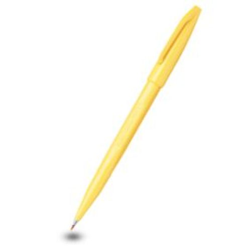 Stylo-Feutre - Pointe Acrylique - 2mm - Jaune - Pentel - S520