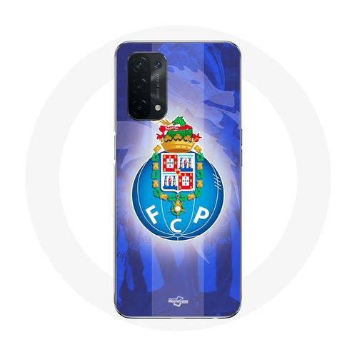 Coque Pour Oppo A74 5g Fcp Porto Fond Bleu Portugal