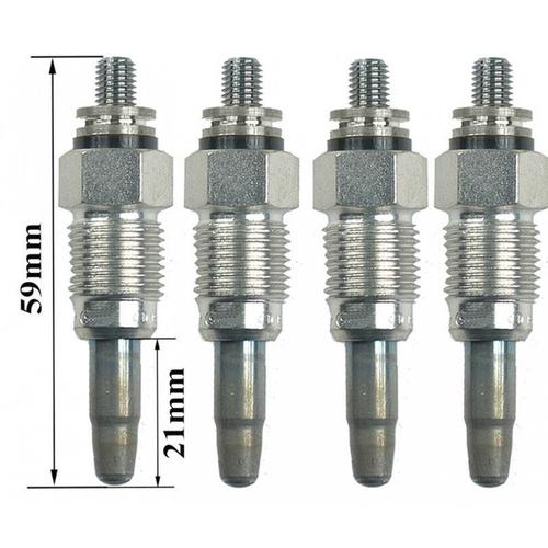 Lot De Quatre Bougies De Préchauffage - Audi 100 2.4 D 08/1989-06/1994