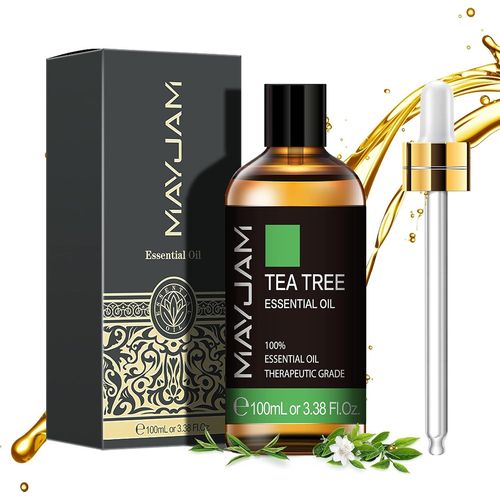 Huile Essentielle de Arbre à Thé 100ML de Haute Qualité pour Diffuseur, Humidificateur, DIY, Home, Wardrobes