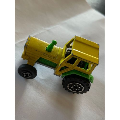Majorette Tracteur Jaune 