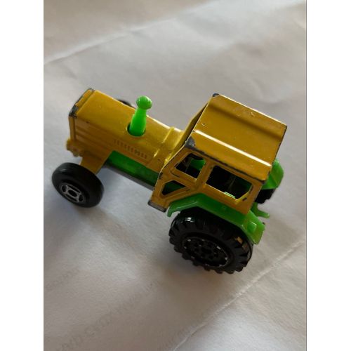 Majorette Tracteur Jaune 