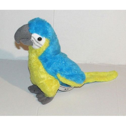 Doudou Perroquet Ara Creations Dani Peluche Oiseau