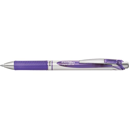 Stylo Energel - Pointe Moyenne - 0.7mm - Lilas - Pentel