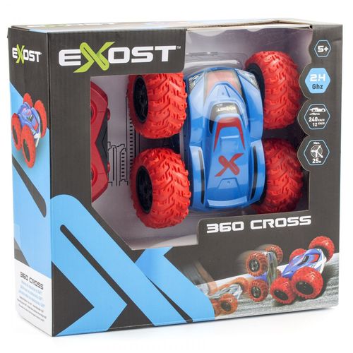 Exost Voiture De Cascade Télécommandée 360 Cross Rouge