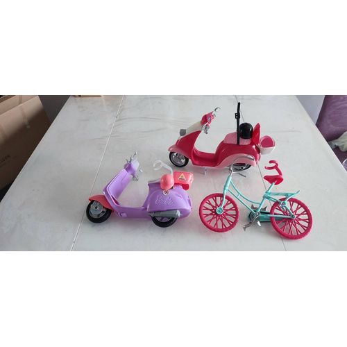 Scooter Et Velo Barbie