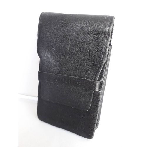 étui cuir pour flash MINOX 35