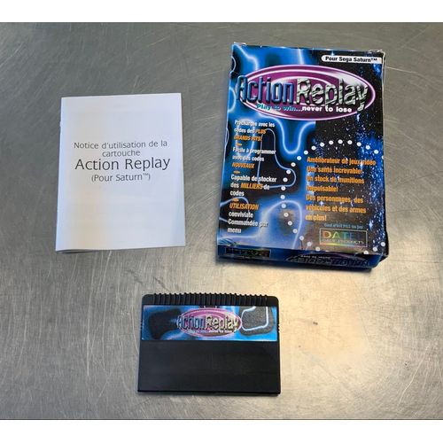 Action Replay Pour Sega Saturn