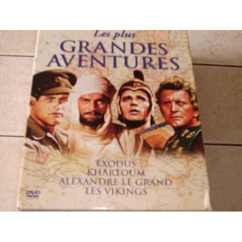 Les Plus Grandes Aventures - 4 Dvd - Pack