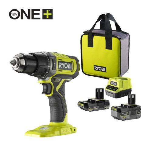 Perceuse visseuse à percussion sur batterie One+ RPD18 18 V 4 Ah et 2 Ah RYOBI
