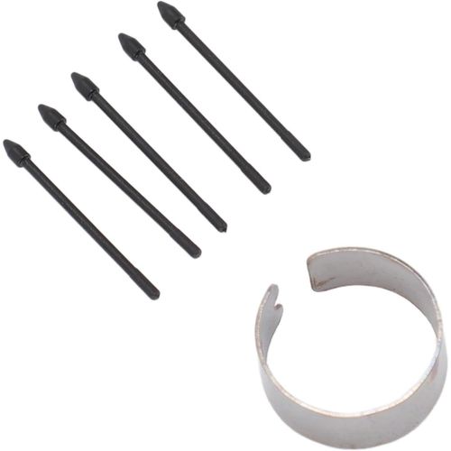 Lot de 10 Pointes de Stylet Numérique EMR de Rechange pour Stylet de Tablette Remarkable 1 2 pour King Write MR05, pour Note 10, Note 10 Plus (BLACK)
