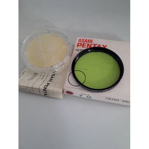 FILTRE ASAHI PENTAX 49mm YG jaune/vert
