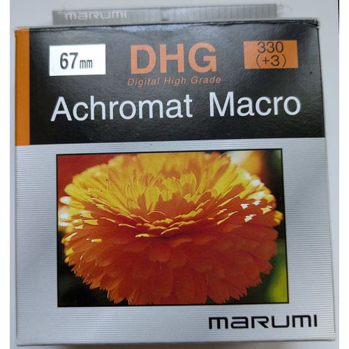MARUMI DHG 67mm (+3) Achromat Macro.