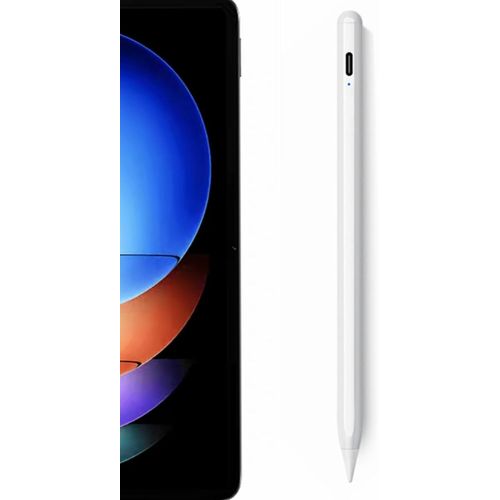 Stylet pour Xiaomi Pad 7/7 Pro / 6S Pro, Mi Pad 7/7 Pro / 6S Pro 12.4"" MiPad 7 6S Pro Tablette TactileStylets Stylo Actif Stylus Rechargeable Screen Touch Pen (White)