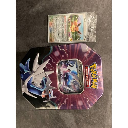 Pokébox Légendes Azur Dialga-Ex Avec Carte Évoli