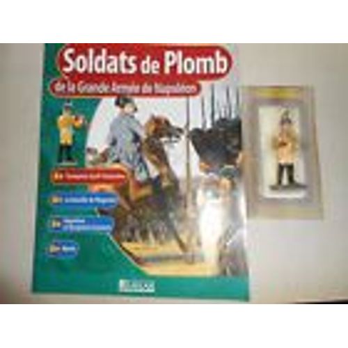 Napoléon Soldat Plomb Atlas Starlux N° 122 + Revue Trompette Du 8e Cuirassiers