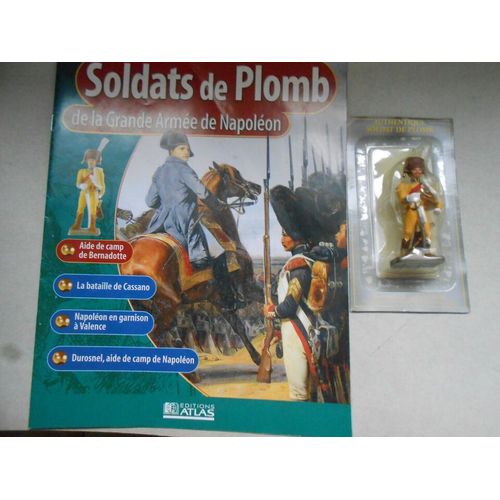 Napoléon Soldat Plomb Atlas Starlux N° 143 + Revue Aide De Camp De Bernadotte