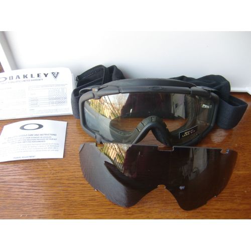 Masque Oakley S.I. Ballistic Goggle Array Clear/Grey