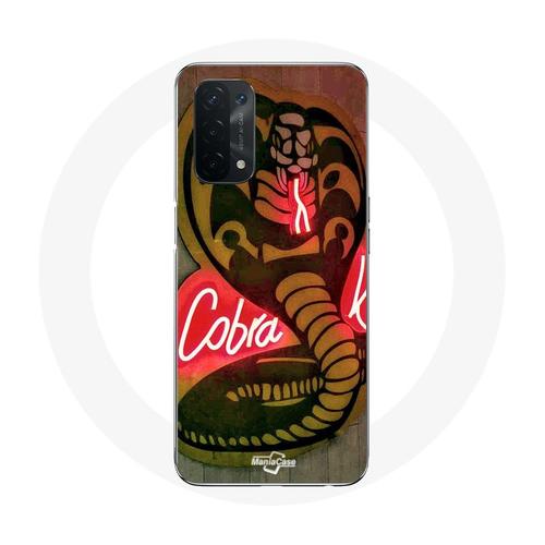 Coque Pour Oppo A74 5g Cobra Kai Logo Affiche Série