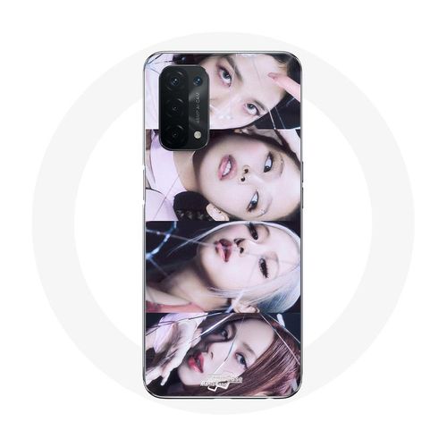 Coque Pour Oppo A74 5g Blackpink Born Pink Affiche Teaser Comeback Single Pink Venom 2022