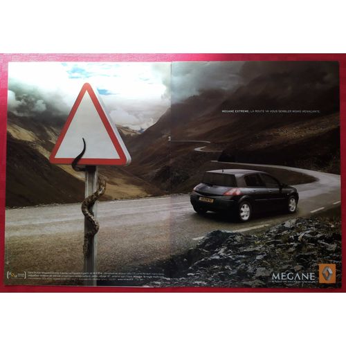 Publicité Papier - Voiture Renault Mégane De 2005