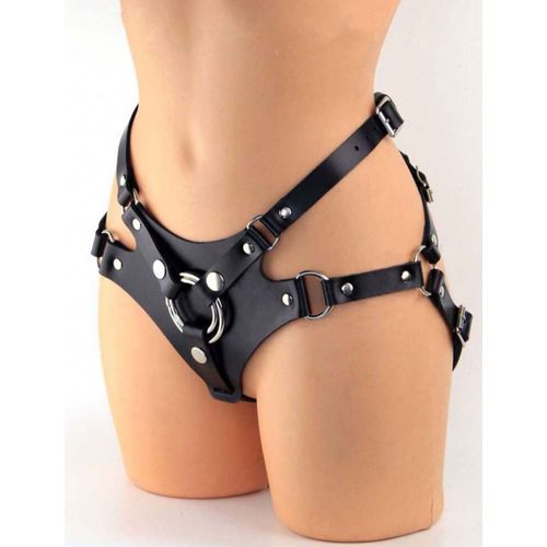 Harnais Jarretière De Cuisse Chaîne Corporelle Simili Cuir Jeu Sexuel De Couple
