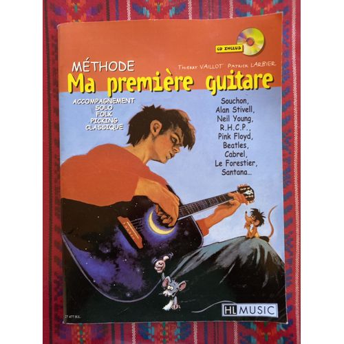 Méthode Ma Première Guitare, T. Vaillot Et P. Larbier + Cd