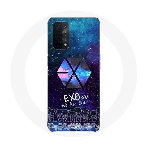 Coque Pour Oppo A74 5g Exo Groupe K-Pop Logo We Are One