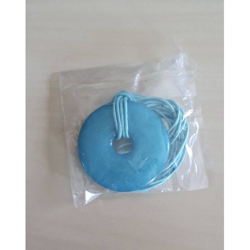 Collier Bleu Turquoise Nacré