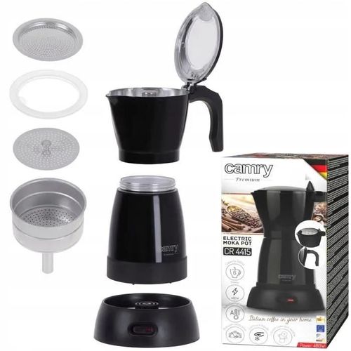 Camry Moka Cr4415 B Cafetière Électrique 6 Tasses